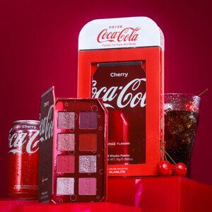 Glamlite x Coca-Cola Cherry Eyeshadow Palette — NEW